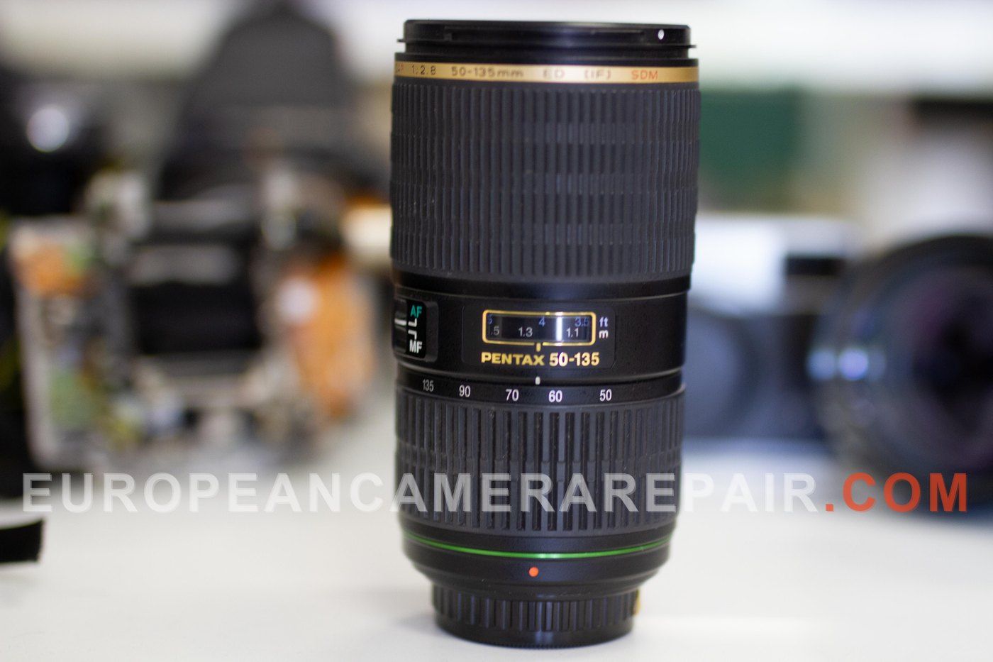 Pentax 50-135mm f/2.8 SDM Focus Failure Repair