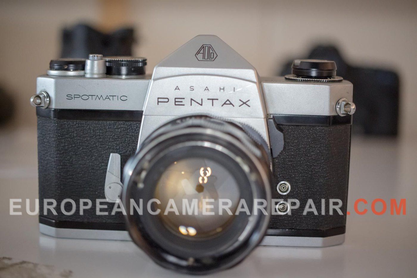 Pentax Spotmatic SP Repair: Jammed Camera Service
